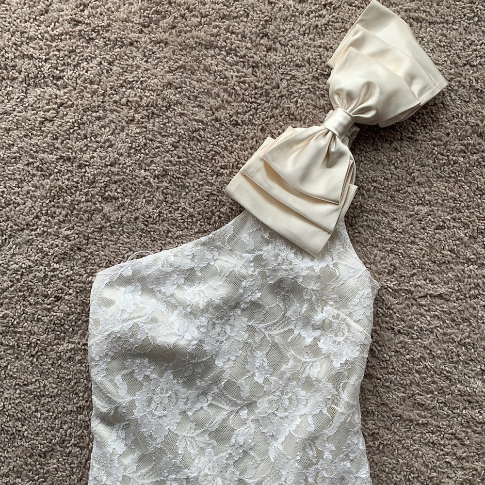 Ivory lace dress 0